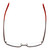 Bollé Versailles Designer Eyeglasses in Satin Brown & Red :: Rx Bi-Focal