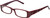 Calabria Designer Eyeglasses 815 Cabernet :: Progressive