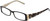 Calabria Designer Eyeglasses 815 Ebony :: Progressive