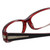 Calabria Designer Eyeglasses 847 Red :: Progressive