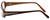 Calabria Designer Eyeglasses 847 Nutmeg :: Progressive