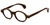 Calabria Designer Eyeglasses Calabria 856 Light Brown :: Rx Bi-Focal