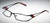 Calabria Designer Eyeglasses 813 Red :: Rx Bi-Focal