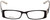 Calabria Designer Eyeglasses 815 Ebony :: Rx Bi-Focal