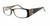 Calabria Designer Eyeglasses 852 Black Stripe :: Rx Bi-Focal