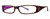 Calabria Splash Designer Eyeglasses 52 in Tortoise Purple :: Progressive