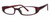 Calabria Splash Designer Eyeglasses 53 in Red Tortoise :: Progressive