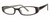 Calabria Splash Designer Eyeglasses 53 in Tortoise Green :: Progressive