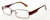 Calabria Viv Designer Eyeglasses 313 in Dark Brown :: Progressive