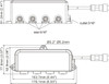 SeaFlo | 4 Zone Splitter 12V for Dry Bilge System | SFSV1-02A