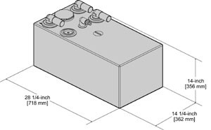 Dometic/Sealand | HD Tank 20 HRZ-Basic | 322840201 - Environmental