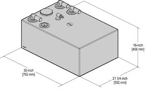 Dometic/Sealand | HD Tank 40 HRZ-Basic | 322840401 - Environmental