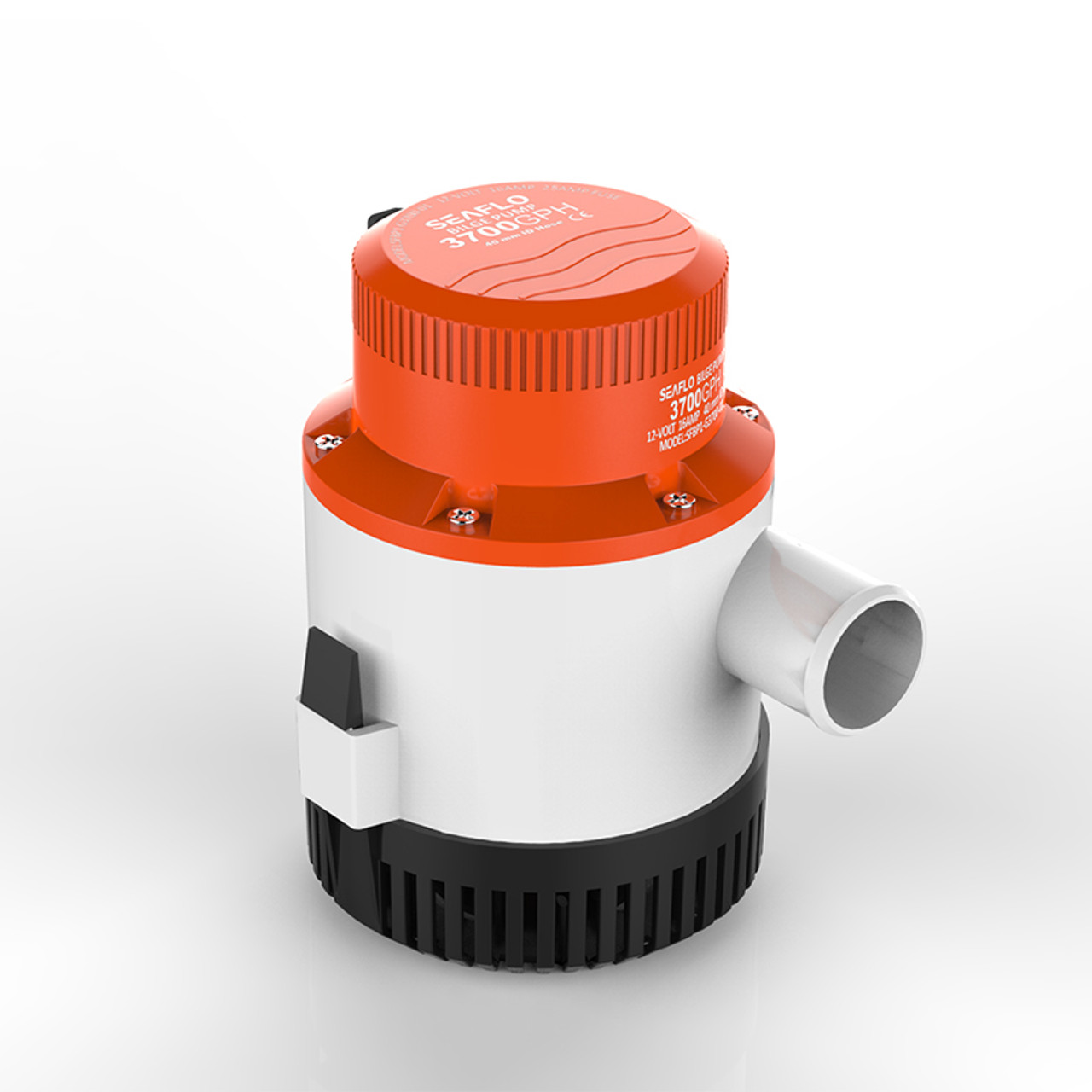 SeaFlo | 12V 3700 GPH Manual Bilge Pump | SFBP1-G3700-01