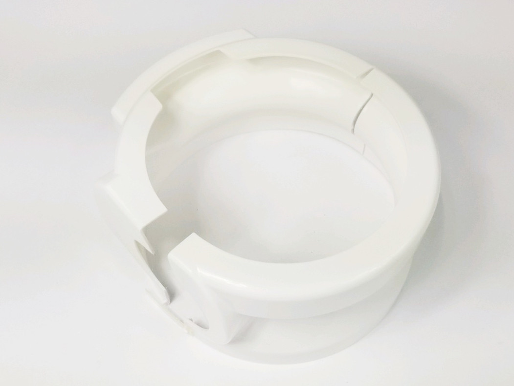 Kit, short base cover, white