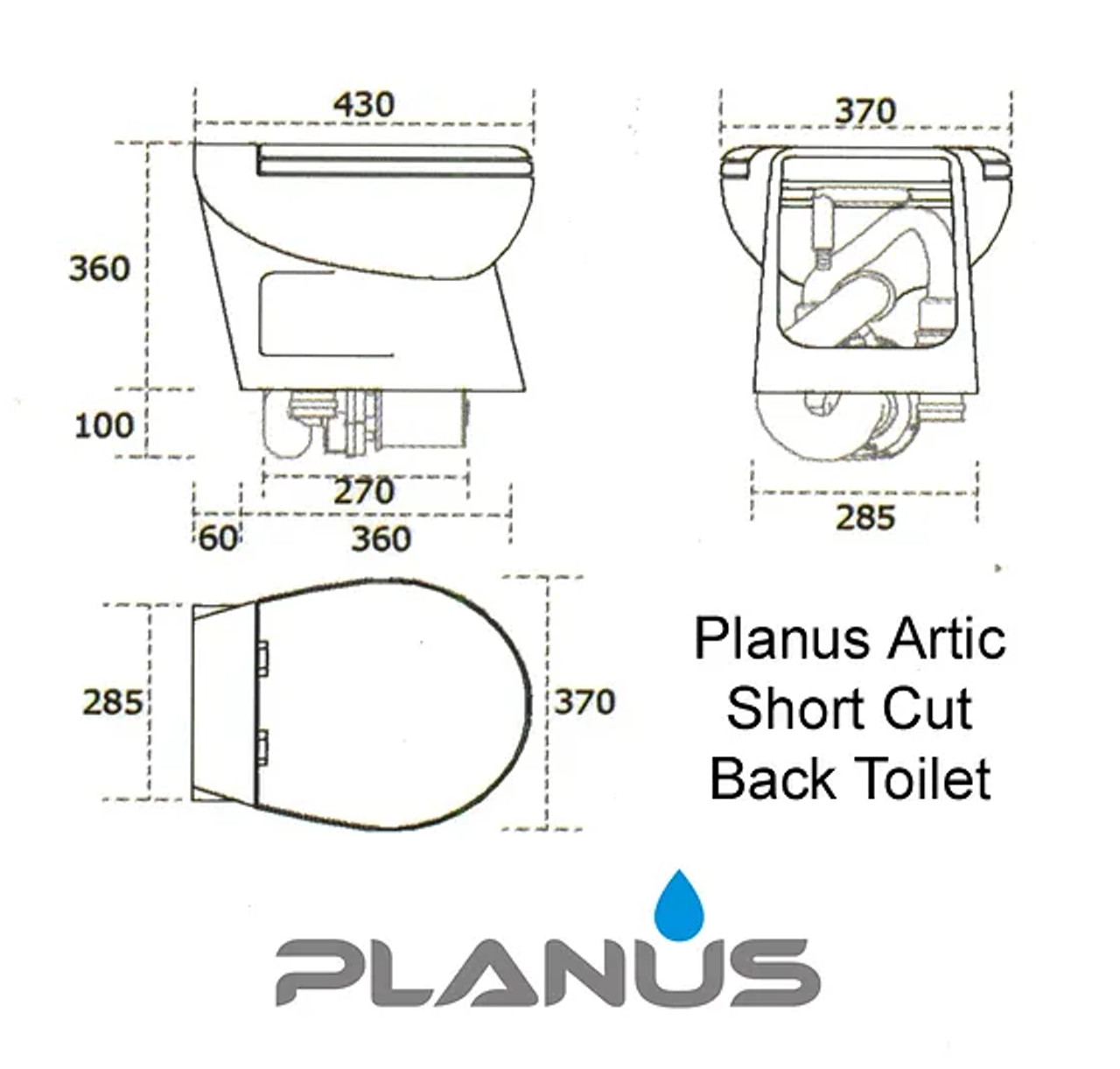 Planus | Artic Series Toilets