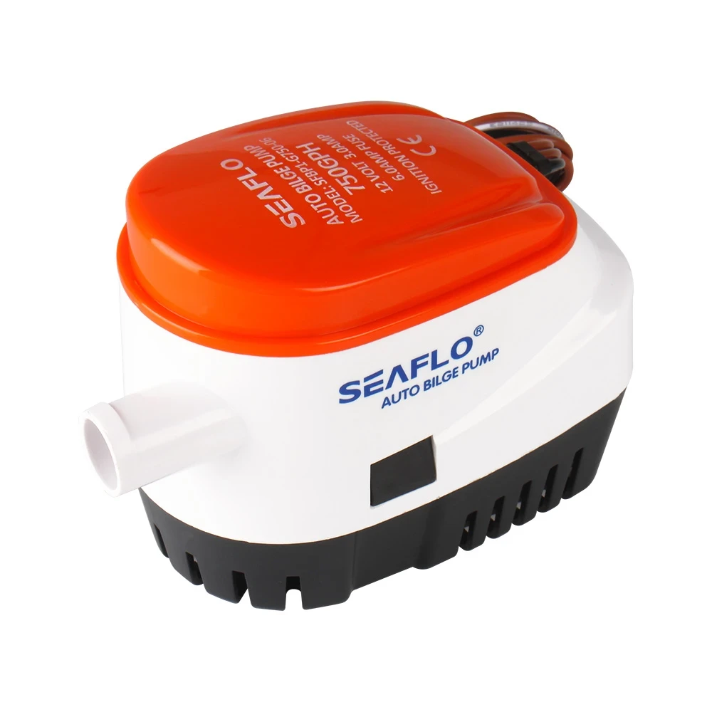 SeaFlo | 12V 750 GPH Automatic Bilge Pump |SFBP1-G750-06