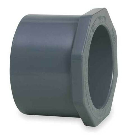 +GF+ 3/8 by 1/4 inch reducer bushing extended