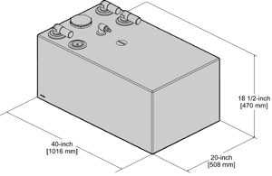 Dometic/Sealand | HD Tank 55 HRZ-Basic | 322840551 - Environmental