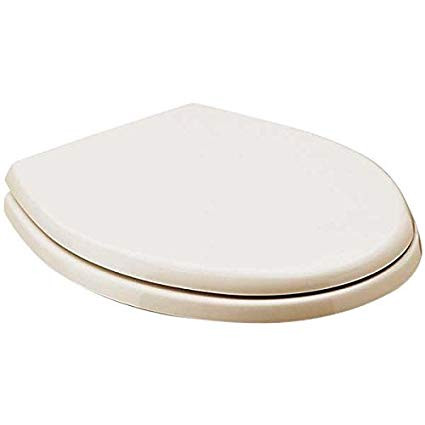 Kit, seat lid with hinges, bone