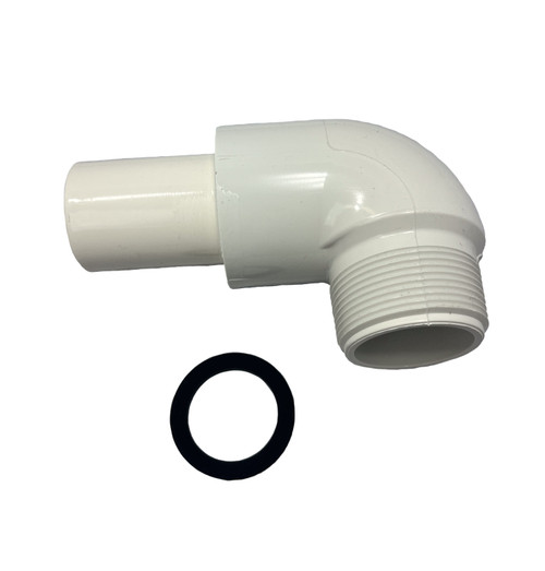 Dometic/Sealand |1 1/2" Threaded Elbow w/Hose Adapt | 385311069