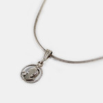 Petite Silver Anchor Necklace