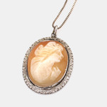 Deco Cameo Necklace
