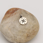 Sterling Compass Charm 