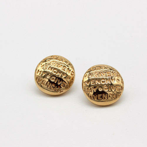 Givenchy Button Earrings