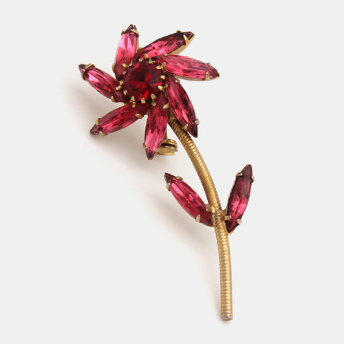 Pinwheel Flower Brooch
