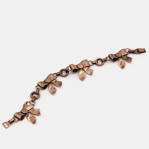 1940's Bow Link Bracelet