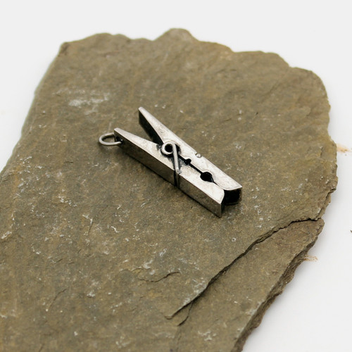 Clothespin Pendant 