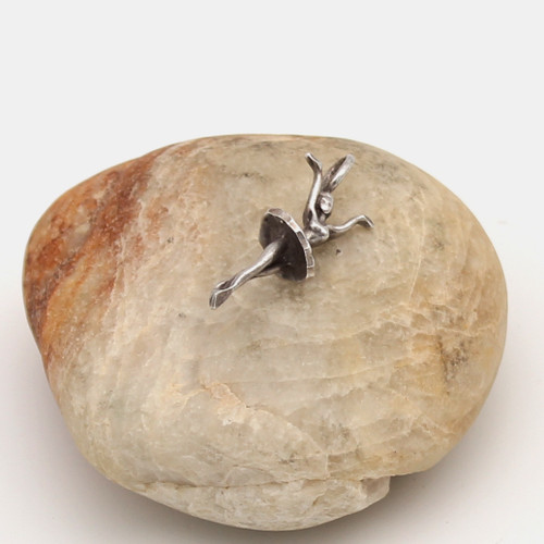 Sterling Ballerina Pendant