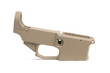 Flat Dark Earth Cerakoted Billet AR-15 80% Lower Receiver