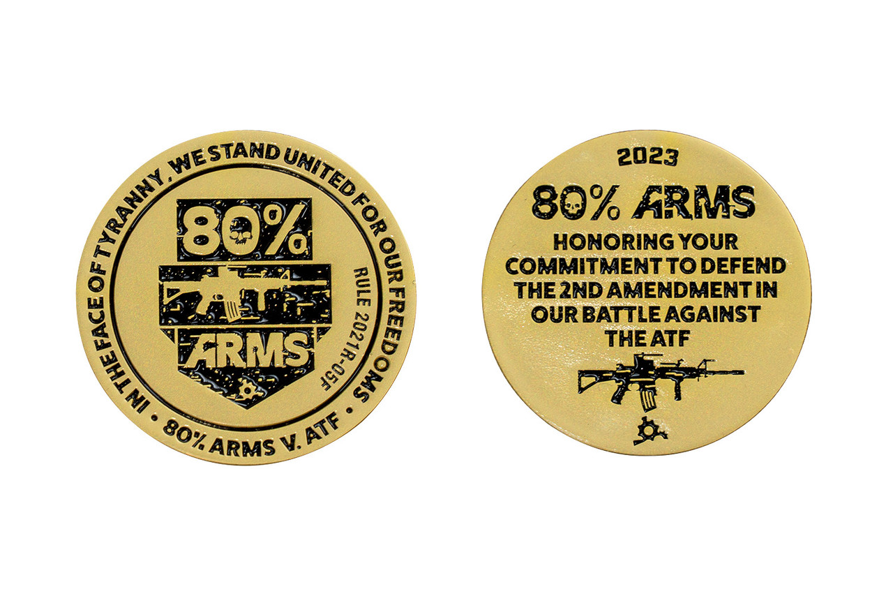 Liberty Defender Commemorative Coin: GST-9 Edition - 80 Percent Arms