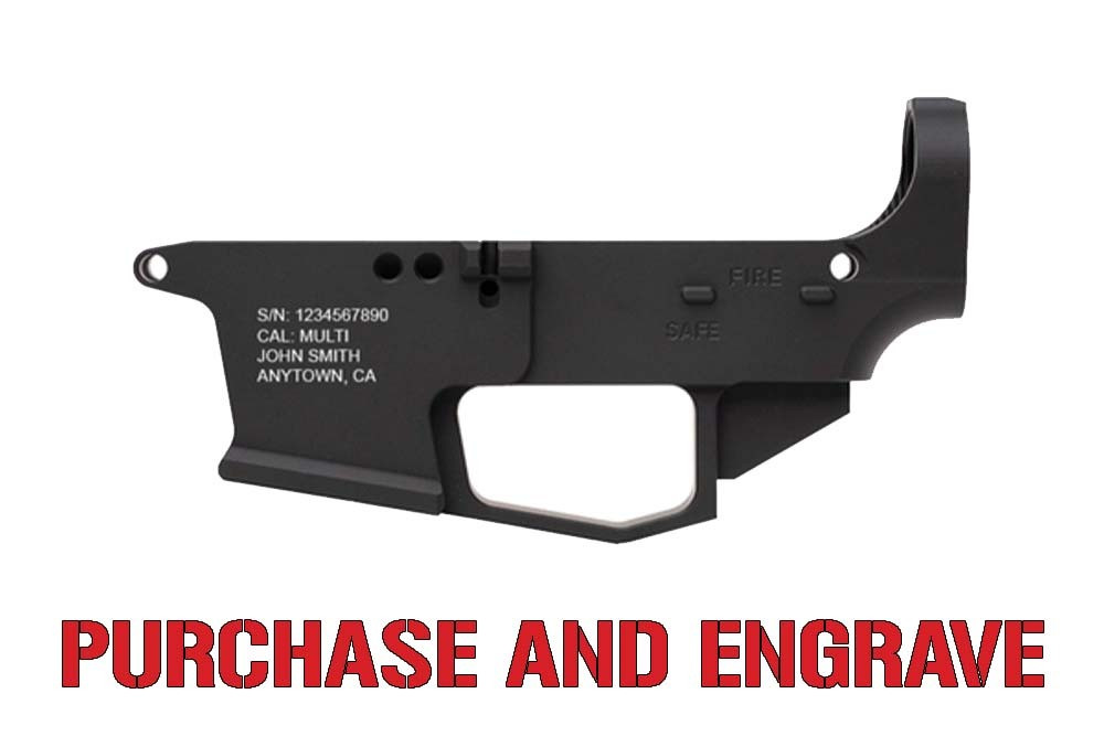Custom Serialized 80% Lowers - AR9 | 80% Arms