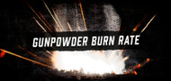 Learn about gunpowder burn rate