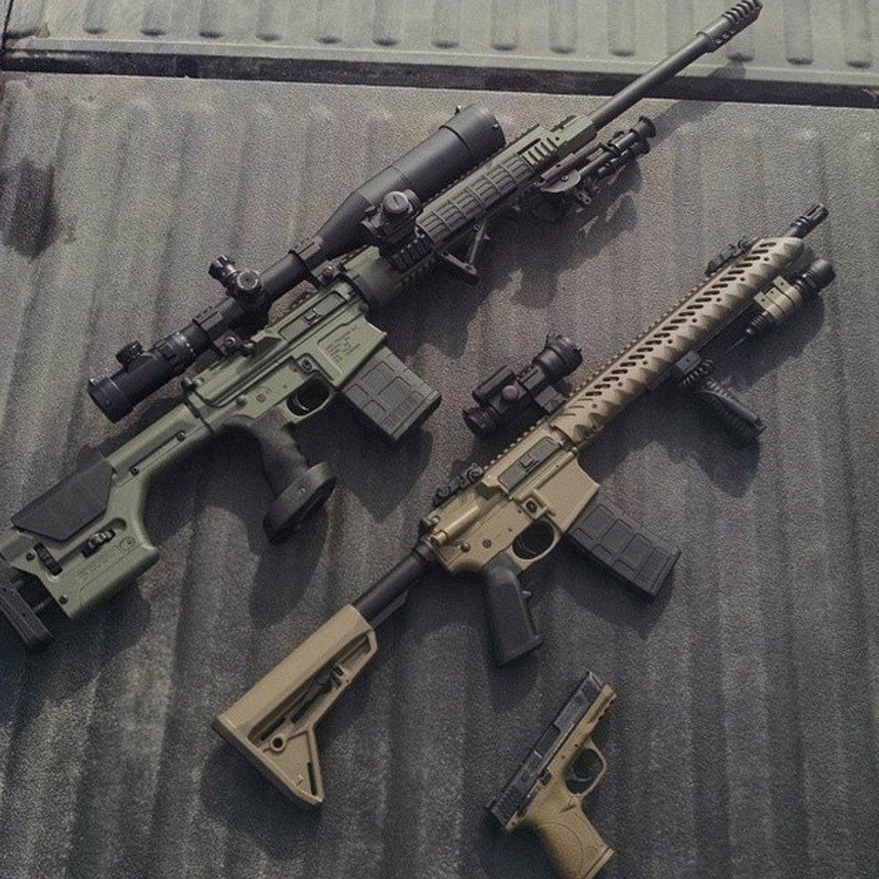 m1a socom cqb vs ar 15