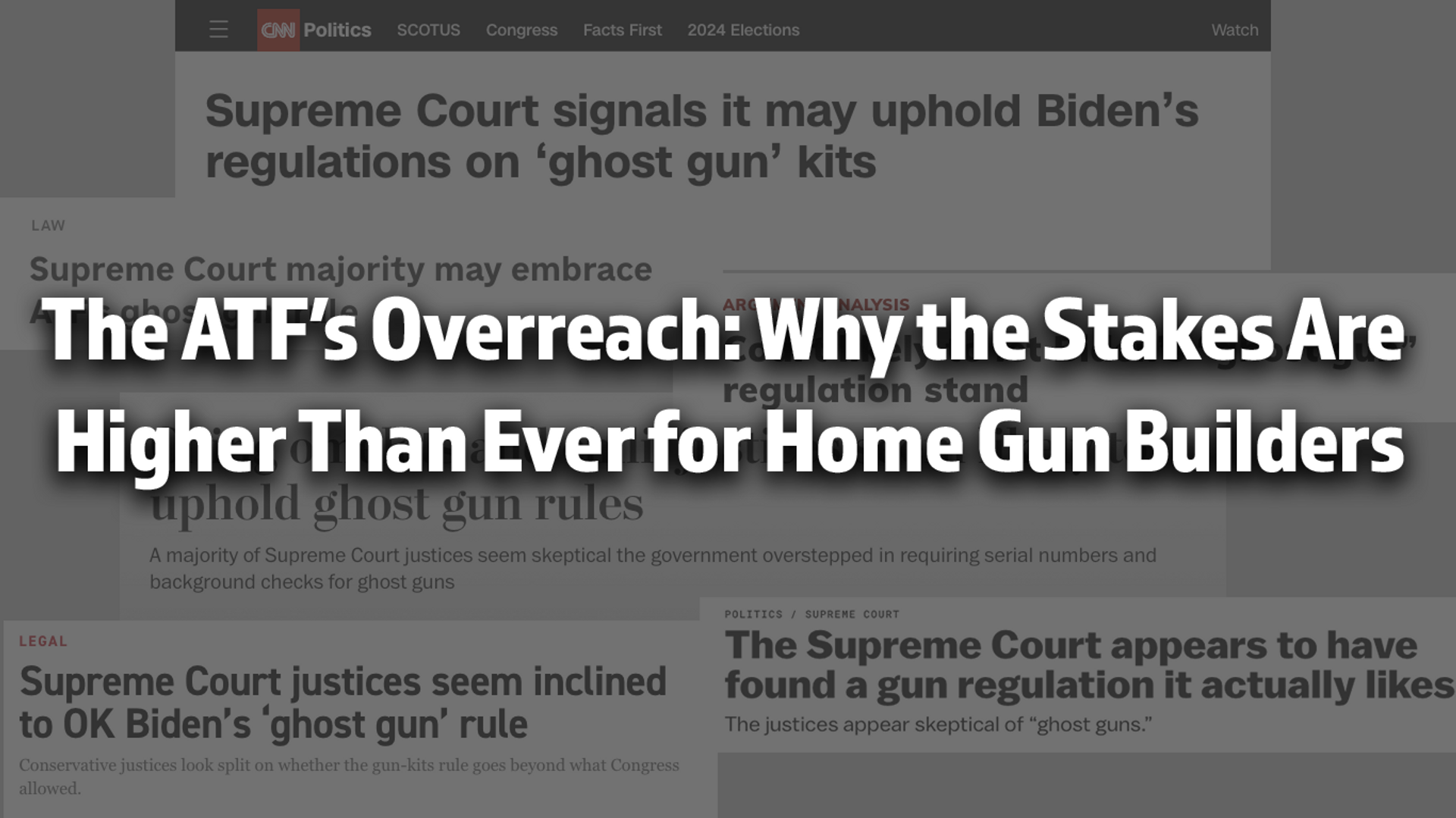 The ATF’s Overreach: Why the Stakes Are Higher Than Ever for Home Gun Builders thumbnail image