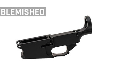 Black Anodized Billet .308 80% Lower Receiver - Blemished