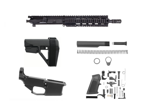 DPMS 10.5" 556 Quad-Rail Upper AR-15 80% Build Kit