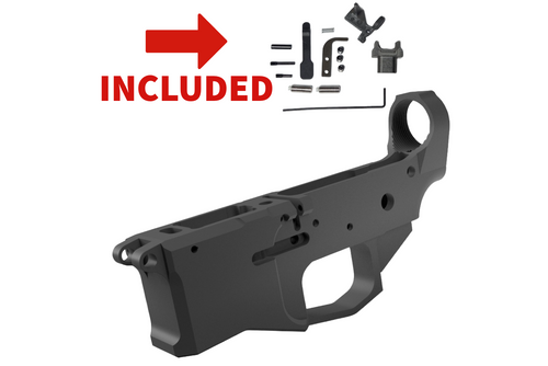  A9X Ambidextrous AR-9 Stripped Lower – Colt® Magazine Pattern 