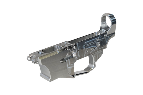 A9X Premium Ambidextrous AR-9 Stripped Lower - Arc – Colt® Magazine Pattern - RAW 