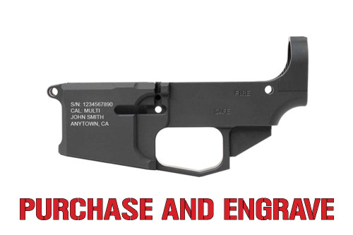 Custom Serialized 80% Lowers - AR-15