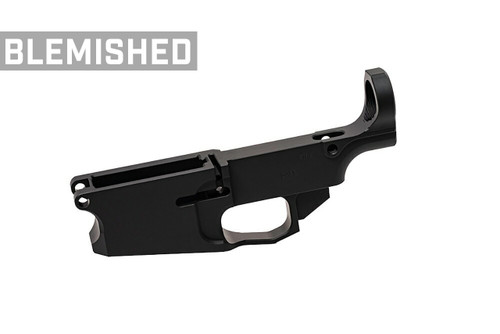 Black Anodized Billet .308 80% Lower Receiver - Blemished