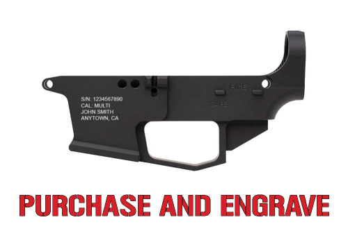 Custom Serialized 80% Lowers - AR9 | 80% Arms