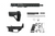 KAK 11" 9mm  9.8" MLOK Upper AR9 80% Build Kit