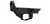 A9X Ambidextrous AR-9 80% Lower – Slate – Colt® Magazine Pattern - BLACK
