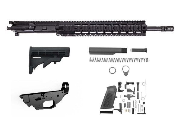 DPMS Complete 16" 5.56 Quad-Rail AR-15 100% Build Kit - Texas Edition