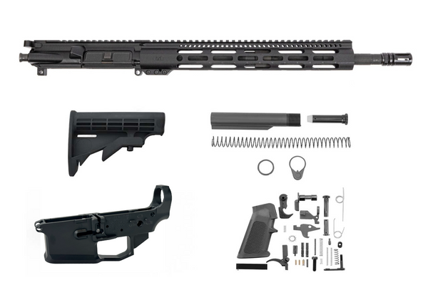DPMS Complete 16" 5.56 M-lok AR-15 100% Build Kit - Ambi Edition