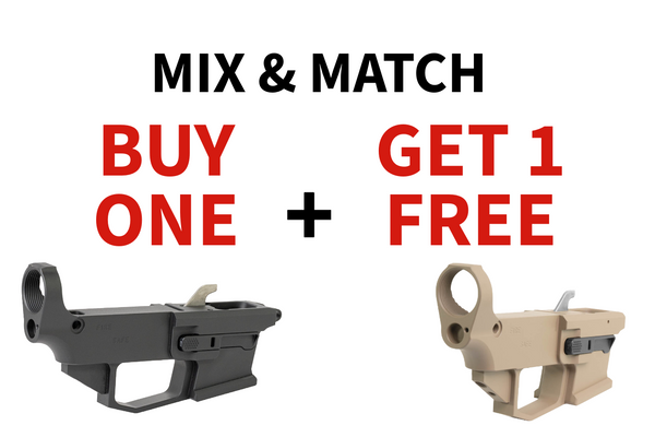 Buy 1 Get 1 FREE AR-9 80 lowers